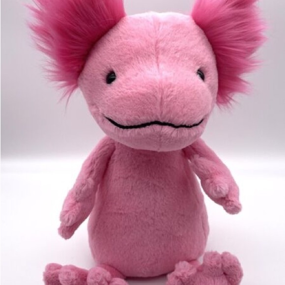 Jellycat Other - Jellycat Pink Stuffed Animal with Fluffy Ears and Cheerful Smile